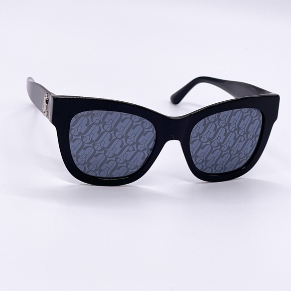 NEW JIMMY CHOO SUNGLASSES JIMMY CHOO JAN/S 807 BLACK WOMEN’S EYEWEAR JIMMY CHOO - Picture 8 of 12